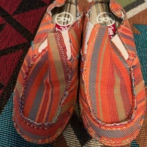 Tony llama slip on shoes